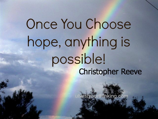 The rainbow of hope when you get help for addiction